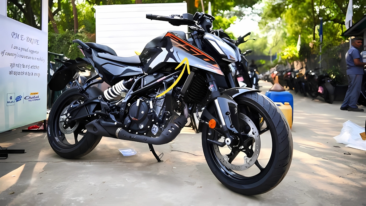 New KTM 250 Duke